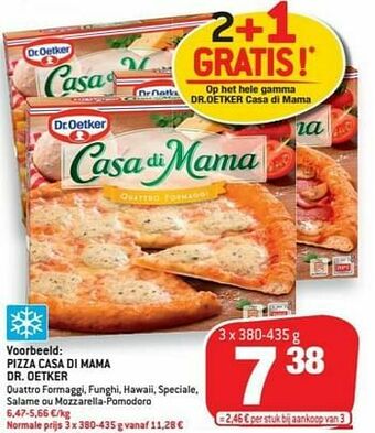 Pizza casa dl mama dr. oetker