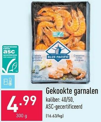 ALDI Gekookte garnalen aanbieding