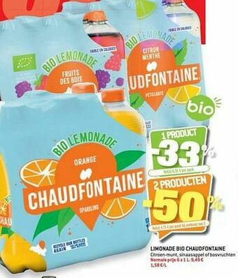 Limonade bio chaudfontaine