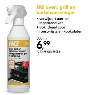 Hg oven, grill en barbecuereiniger