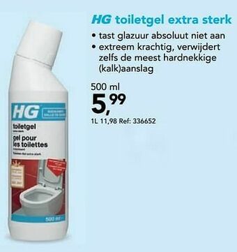 Hubo Hg toiletgel extra sterk aanbieding