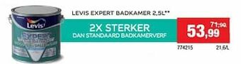Hubo Levis expert badkamer aanbieding