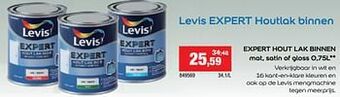 Hubo Levis expert houtlak binnen aanbieding