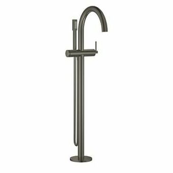 X2O Grohe Atrio vrijstaande badmengkraan met douchekop brushed hard graphite aanbieding