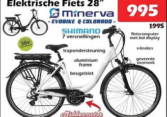 iTEK Elektrische fiets 28 aanbieding