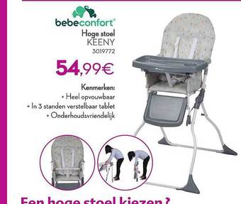 Cora Bebeconfort hoge stoel aanbieding