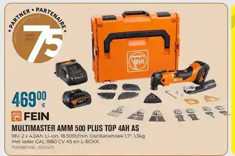 Meno Pro Fein multimaster amm 500 plus top 4ah as aanbieding