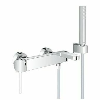 X2O Grohe Plus badmengkraan met douchekop glanzend chroom aanbieding