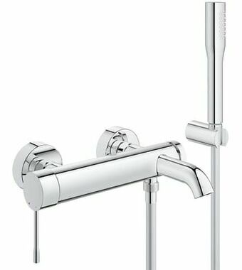 X2O Grohe Essence badmengkraan met douchekop glanzend chroom aanbieding