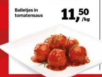 Spar Balletjes in tomatensaus aanbieding