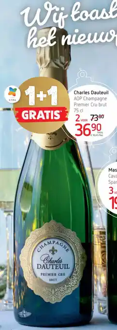 Charles Dauteuil AOP Champagne Premier Cru Brut 75cl