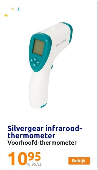 Action Silvergear infrarood-thermometer aanbieding