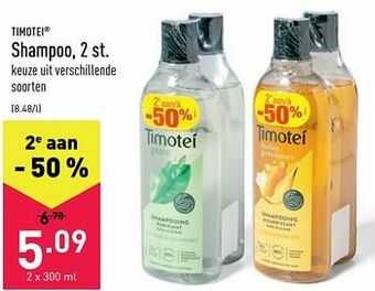 ALDI Shampoo aanbieding