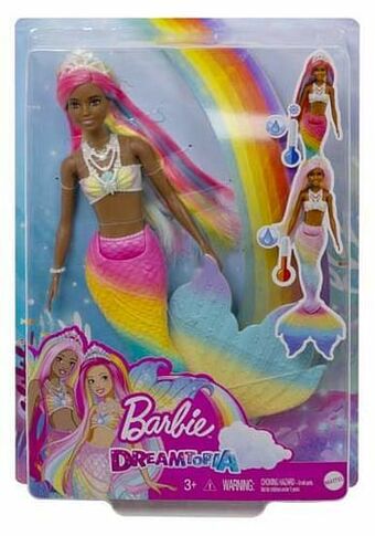 ToyChamp Barbie Dreamtopia Regenboogmagie - Zeemeerminpop b aanbieding