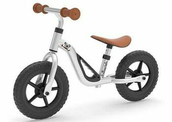 Charlie loopfiets 10" zilver met EVA wielen