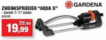 Hubo Zwenksproeier aqua s aanbieding