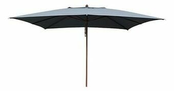 Dreamland FSC-luxehoutmastparasol 4 x 3 m grijs aanbieding