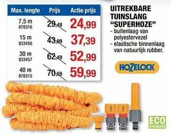 Hubo Uitrekbare tuinslang superhoze aanbieding