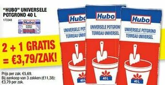 Hubo Hubo universele potgrond aanbieding