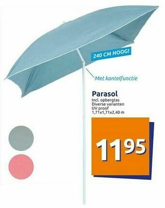 Action Parasol aanbieding