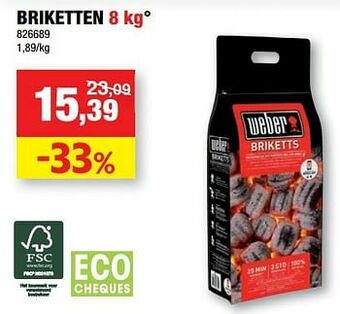 Hubo Briketten aanbieding
