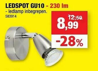 Hubo Ledspot gu10 aanbieding