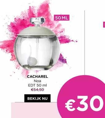 ICI PARIS XL Cacharel noa edt 50ml aanbieding