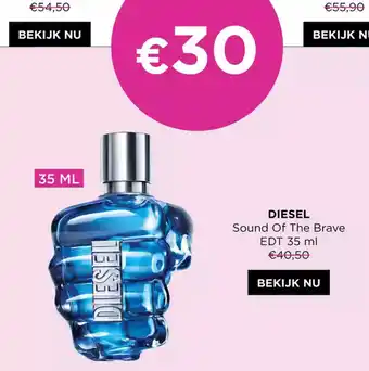 ICI PARIS XL Diesel sound of the brave edt 35ml aanbieding