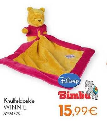 Cora Knuffeldoekje winnie aanbieding