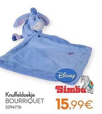Cora Knuffeldoekje bourriquet aanbieding