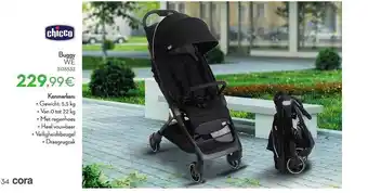 Cora Chicco buggy aanbieding