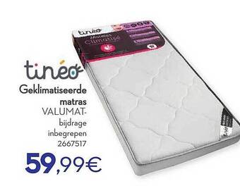 Cora Tineo geklimatiseerde matras aanbieding