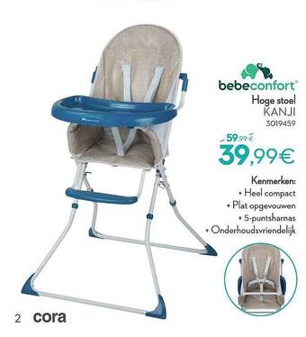 Cora Bebeconfort hoge stoel aanbieding