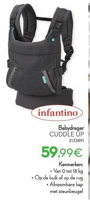 Cora Infantino babydrager aanbieding