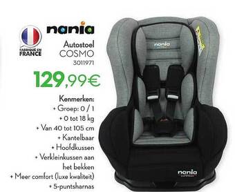 Cora Autostoel aanbieding