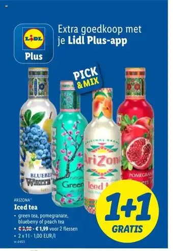 Arizona Iced tea 2 x 1 l