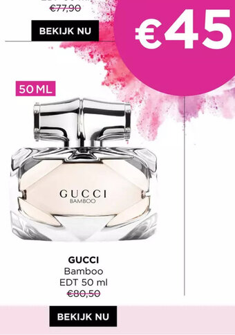 ICI PARIS XL Gucci bamboo edt 50ml aanbieding