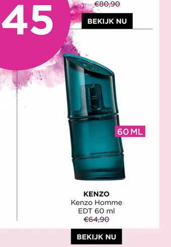 ICI PARIS XL Kenzo homme edt 60ml aanbieding