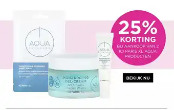 ICI PARIS XL Bij aankoop van 2 ici paris xl aqua producten aanbieding