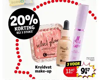 Kruidvat Prijsvoorbbeeld: 3 x plumping up lipgloss aanbieding