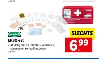 Lidl Sensiplast EHBO-set aanbieding