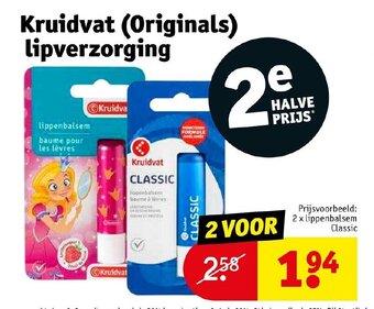 Kruidvat Kruidvat (originals) lipverzorging aanbieding