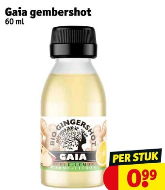 Kruidvat Gaia Gembershot 60ml aanbieding