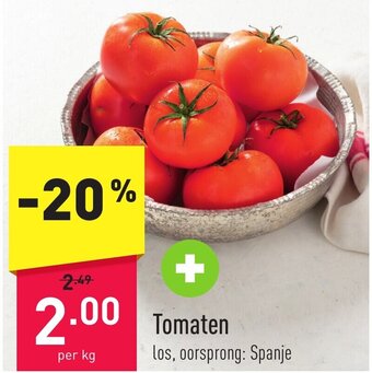 ALDI Tomaten aanbieding