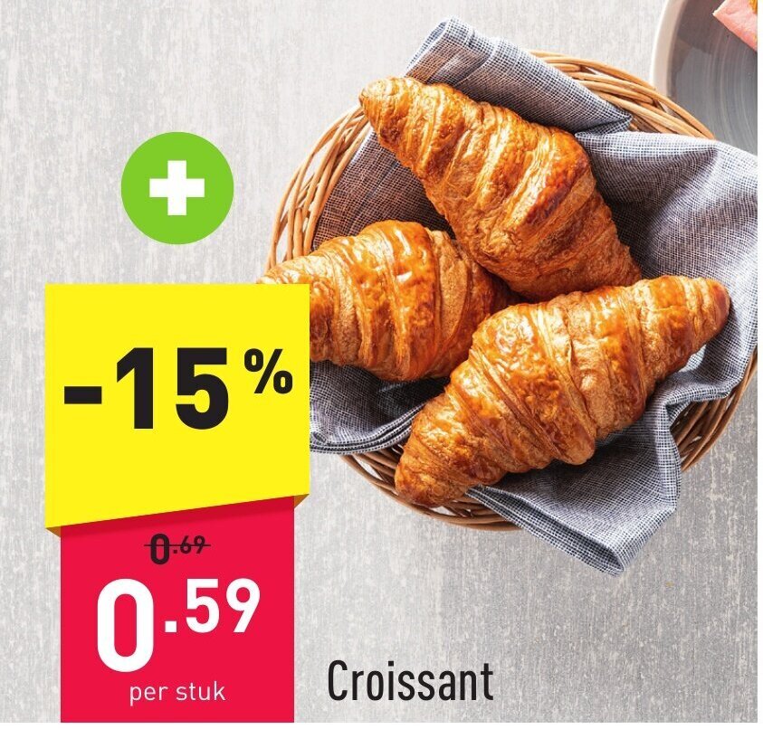 Croissant promotie bij ALDI