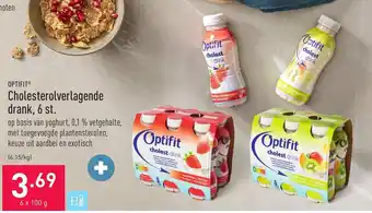 ALDI Optifit cholesterolverlagende drank, 6 st aanbieding