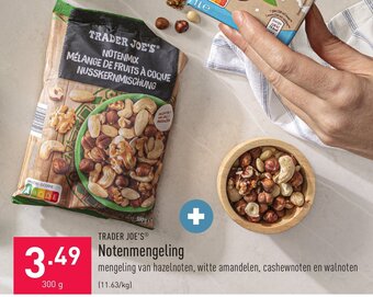 ALDI Trader joe's notenmengeling 300g aanbieding
