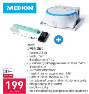 ALDI Medion dweilrobot aanbieding