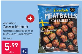 Andersson's zweedse kottbullar 500g