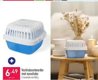 Vochtabsorbeerder met navultabs
